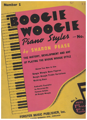 Picture of Boogie Woogie Piano Styles No. 1, Sharon Pease