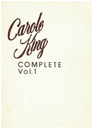 Picture of Carole King Complete Volume 1
