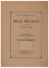 Picture of M'lle Modiste, Henry Blossom & Victor Herbert, vocal score 