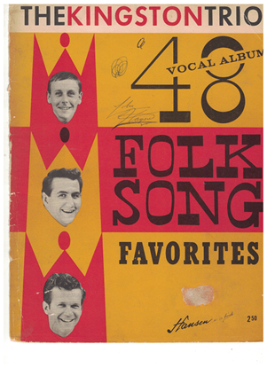 Picture of The Kingston Trio, 48 Folk Song Favorites