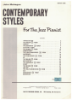 Picture of John Mehegan, Contemporary Styles for the Jazz Pianist Book 1