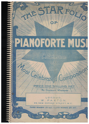 Picture of The Star Folio of Pianoforte Music, piano solo songbook