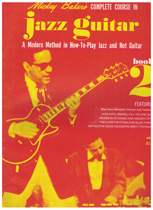 Picture of Mickey Baker's Complete Course in Jazz Guitar Book 2