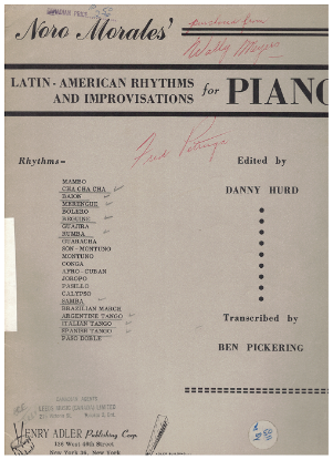 Picture of Latin-American Rhythms & Improvisation for Piano, Noro Morales, ed. Danny Hurd & Ben Pickering