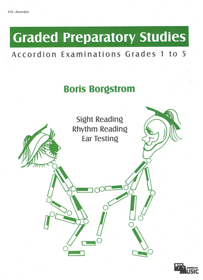 Picture of Graded Preparatory Studies, Accordion Examinations Grades 1 to 5, Boris Borgstrom