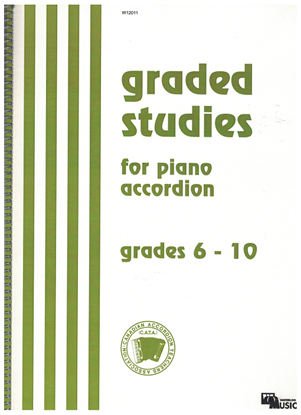 Picture of Graded Studies for Piano Accordion Grades 6 to 10