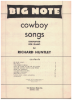 Picture of Cowboy Songs, arr. Richard Huntley
