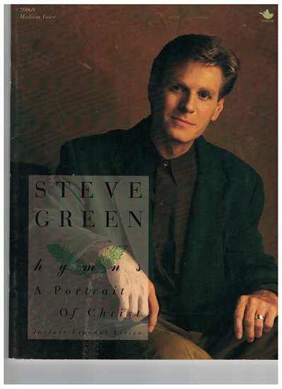 Picture of Steve Greene, A Portrait of Christ, medium voice songbook