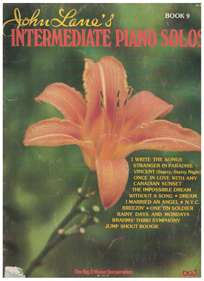 Picture of Intermediate Piano Solos Book  9, arr. John Lane