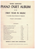 Picture of Marks' Simplified Piano Duet Album for the First Year in Music, arr. Louis Sugarman