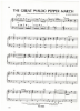 Picture of The Great Waldo Pepper March, movie title song, Henry Mancini, piano solo, pdf copy