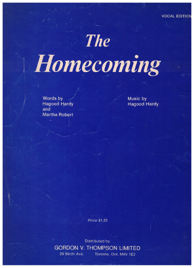 Picture of The Homecoming, Haygood Hardy, lyrics by Martha Robert, vocal version 
