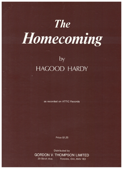 Picture of The Homecoming, Haygood Hardy, original piano solo 