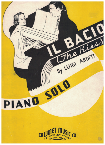 Picture of Il Bacio (The Kiss), Luigi Arditi, arr. Mort H. Glickman, piano solo