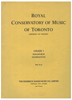 Picture of Royal Conservatory of Music, Grade  1 Piano Exam Book, 1953 Edition, University of Toronto