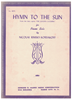 Picture of Hymn to the Sun from "The Golden Cockerel", Nicolai Rimsky-Korsakov, transc. A. Gabrielle, piano solo