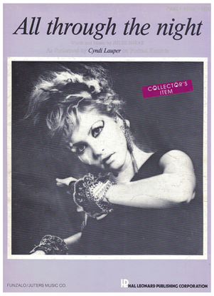 Picture of All Through The Night, Jules Shear, recorded by Cyndi Lauper