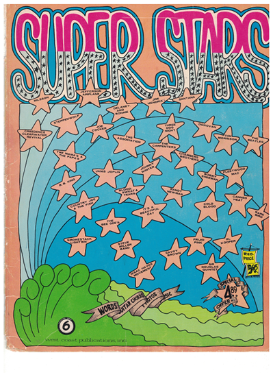 Picture of Super Stars of the Sixties (60's), songbook