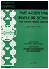 Picture of Five Argentine Popular Songs (Cinco Canciones Populares Argentinas), Alberto Ginastera