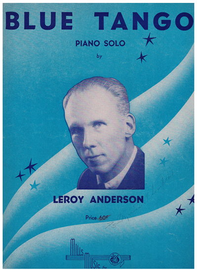Picture of Blue Tango, Leroy Anderson, piano solo