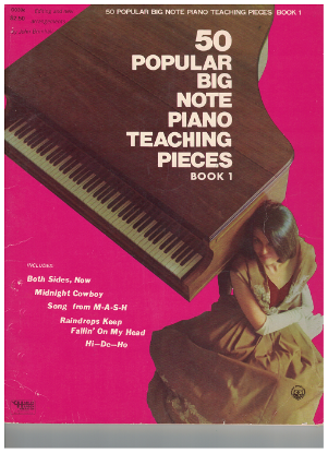 Picture of 50 Popular Big Note Piano Pieces Book 1, arr. John Brimhall