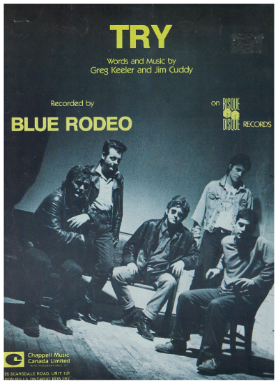 Picture of Try, Greg Keeler & Jim Cuddy, recorded by Blue Rodeo