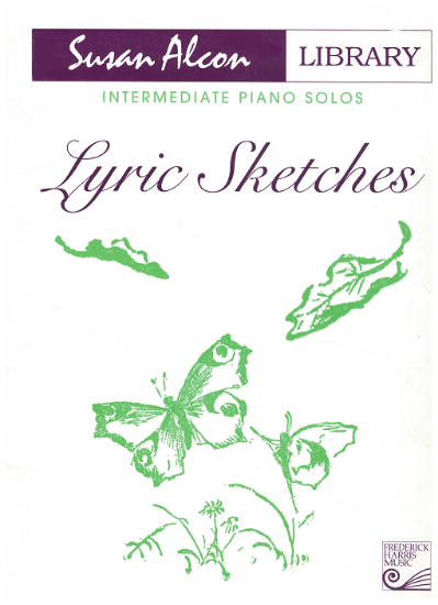 Picture of Lyric Sketches, Susan Alcon, intermediate piano solos