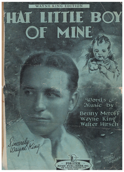 Picture of That Little Boy of Mine, Benny Meroff/ Wayne King/ Walter Hirsch, poularized by Eddy Arnold