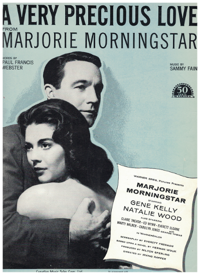 Picture of A Very Precious Love, from movie "Marjorie Morningstar", Paul Francis Webster & Sammy Fain