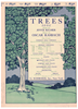 Picture of Trees, Oscar Rasbach, arr. for violin & piano by Arthur Hartmann