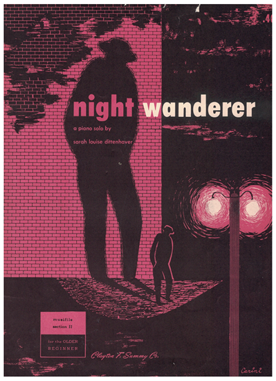 Picture of Night Wanderer (Travels of the North Wind), Sarah Louise Dittenhaver, piano solo