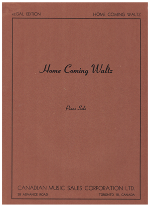 Picture of Home Coming Waltz (Navrat do Vlasti-Valcik), Croatian waltz, piano solo