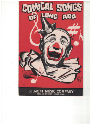 Picture of Comical Songs of Long Ago, Belmont Music 