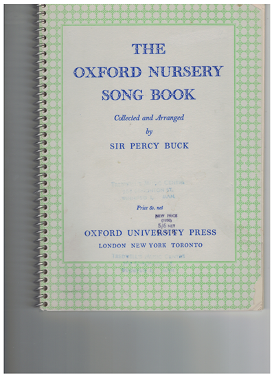 Picture of The Oxford Nursery Song Book (1st Edition), arr. Percy Buck
