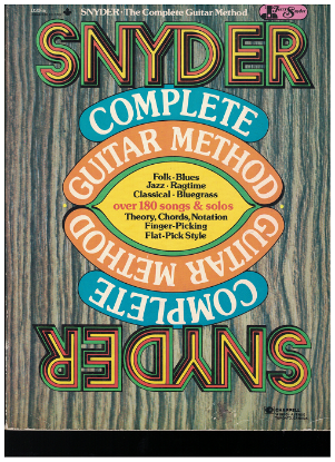 Picture of Snyder Complete Guitar Method, Jerry Snyder