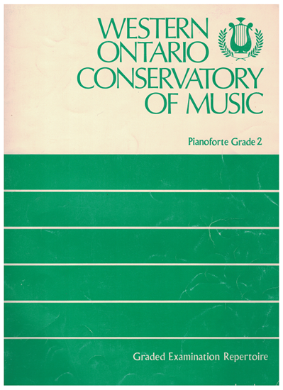 Picture of Western Ontario Conservatory of Music Grade 2 Piano Exam Book, 1976 Edition