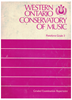 Picture of Western Ontario Conservatory of Music Grade 3 Piano Exam Book, 1975 Edition