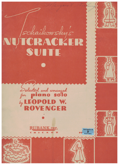 Picture of Nutcracker Suite, Peter Tchaikowsky(Tchaikovsky), arr. Leopold W. Rovenger, easy piano solo 