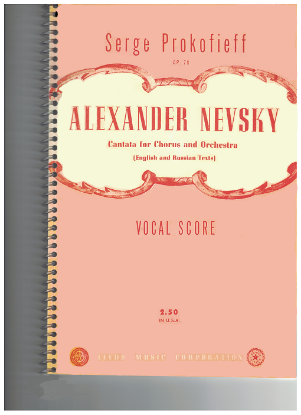 Picture of Alexander Nevsky, Serge Prokofieff (Prokofiev) Op. 78
