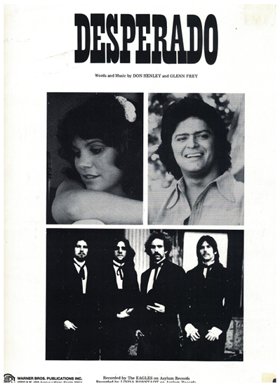 Picture of Desperado, Don Henley & Glenn Frey, recorded by The Eagles (also Linda Ronstadt)