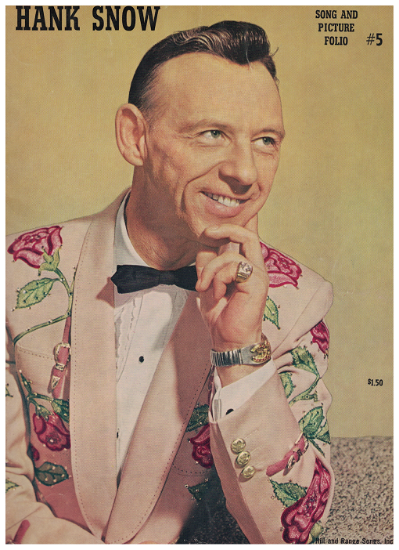 Picture of Hank Snow, Song and Picture Folio No. 5