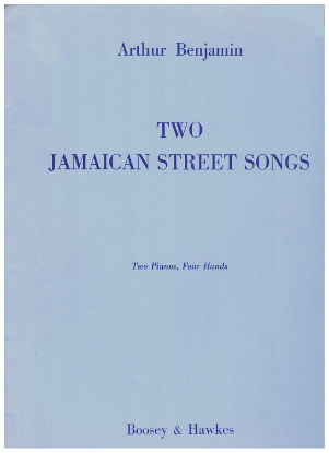Picture of Two Jamaican Street Songs, Arthur Benjamin, piano duo 
