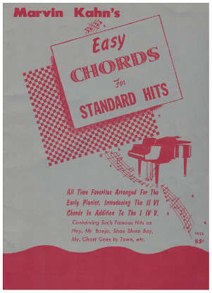 Picture of Marvin Kahn, Easy Chords for Standard Hits