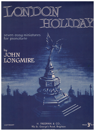 Picture of London Holiday, John Longmire, piano solo 