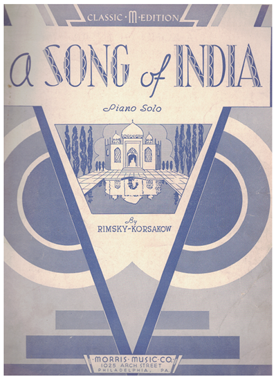 Picture of Song of India, from the legend of "Sadko", N. Rimsky-Korsakov, transc. J. Messina, piano solo