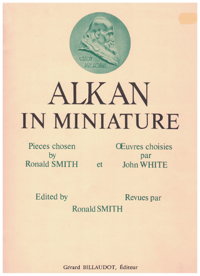 Picture of Alkan in Miniature, Charles Valentin Alkan, ed. Ronald Smith