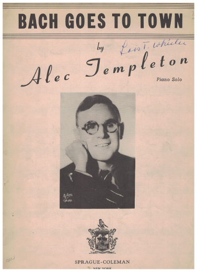 Picture of Bach Goes to Town (Prelude & Fugue in Swing), Alec Templeton