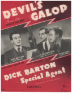 Picture of Devil's Galop, theme from BBC Radio Thriller "Dick Barton Special Agent", Charles Williams