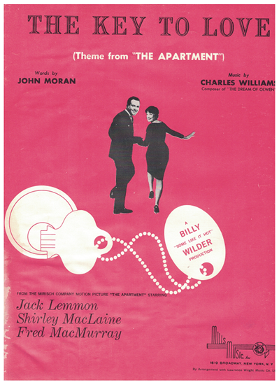 Picture of The Key to Love, theme from movie "The Apartment", John Moran & Charles Williams