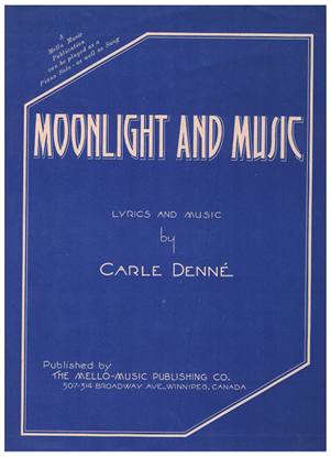Picture of Moonlight and Music, Carle Denne